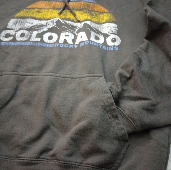 Lane Seven Colorado "Rocky Mountains" Hoodie size  medium - Picture 6 of 7